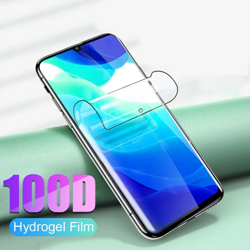 

Screen Protector Hydrogel Film For Xiaomi Redmi Note 10 Pro 10s 10Pro Max 5G Safety Film Full Cover HD Film Not Glass