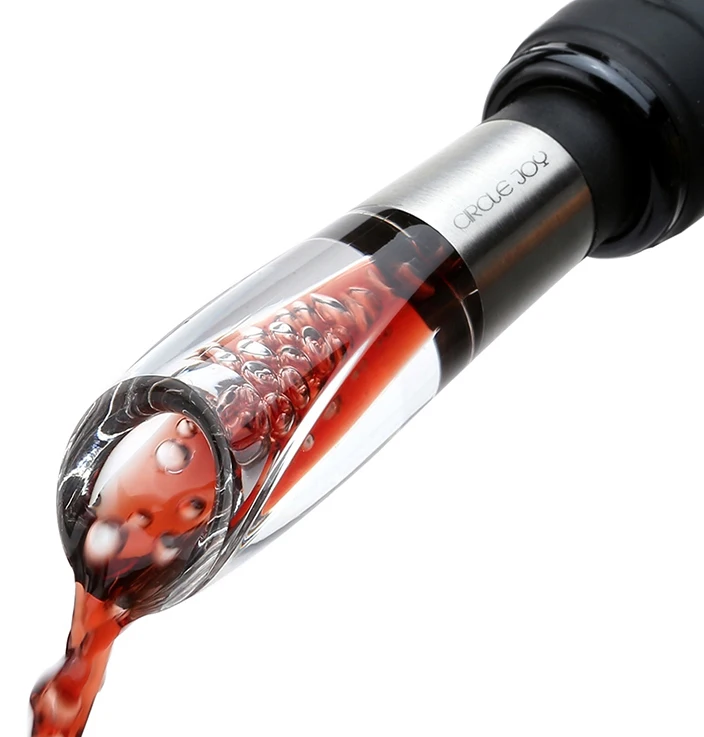 Wine Decanter Xiaomi CIRCLE JOY винный графин из нержавеющей стали Быстрый аэратор для вина Графин для семьи вечерние бар отеля - Цвет: Wine Decanter