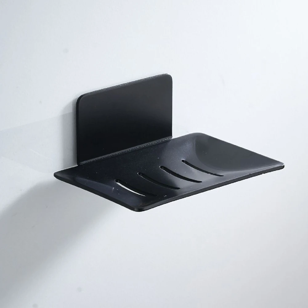

Wall Mount Soap Holder No Drilling Soap Dish Holder Self Adhesive Soap Dish For Soap Holder Bathroom Organizer Metal Soap Holder