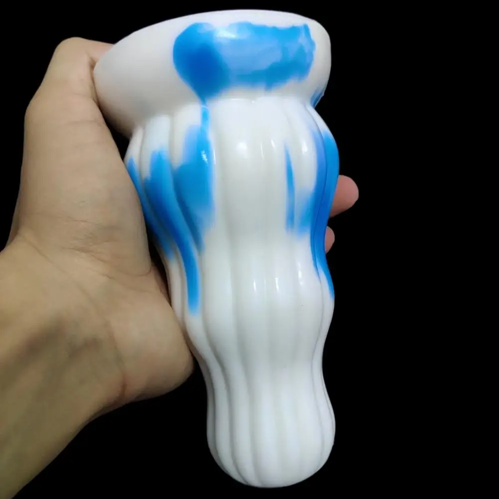 

Huge Butt Plug Silicone Dildo Soft Anal Women Toy Curved Anus Expand Thick Anal Trainer Suction Cup Dildos Massage For Male