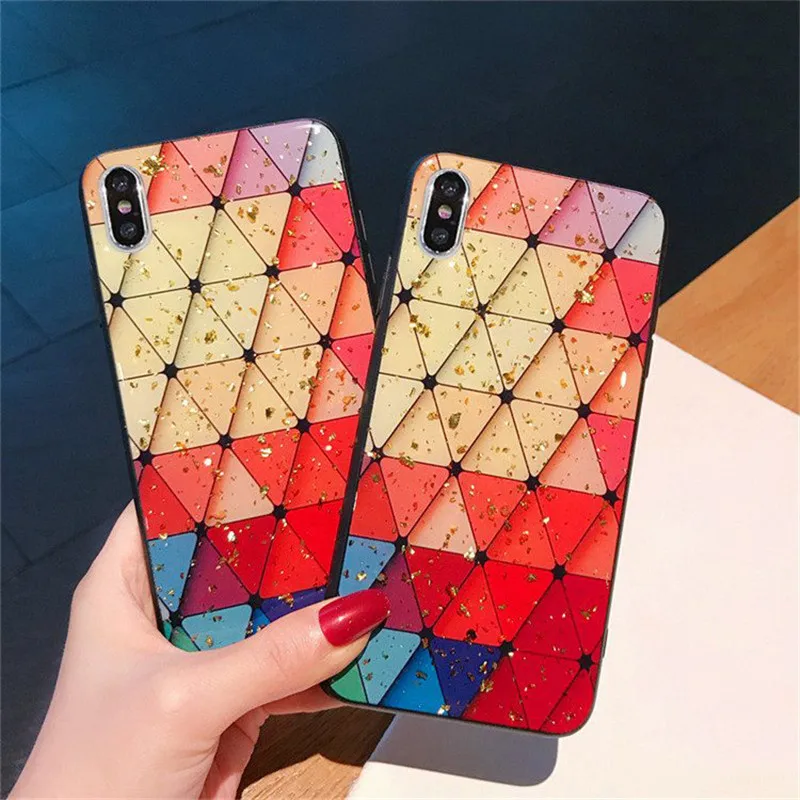 Чехол для iPhone X Xs max XR 5 5S se 6 6S Plus Роскошный чехол телефона Apple 7 8 Plus|Чехлы-накладки| |
