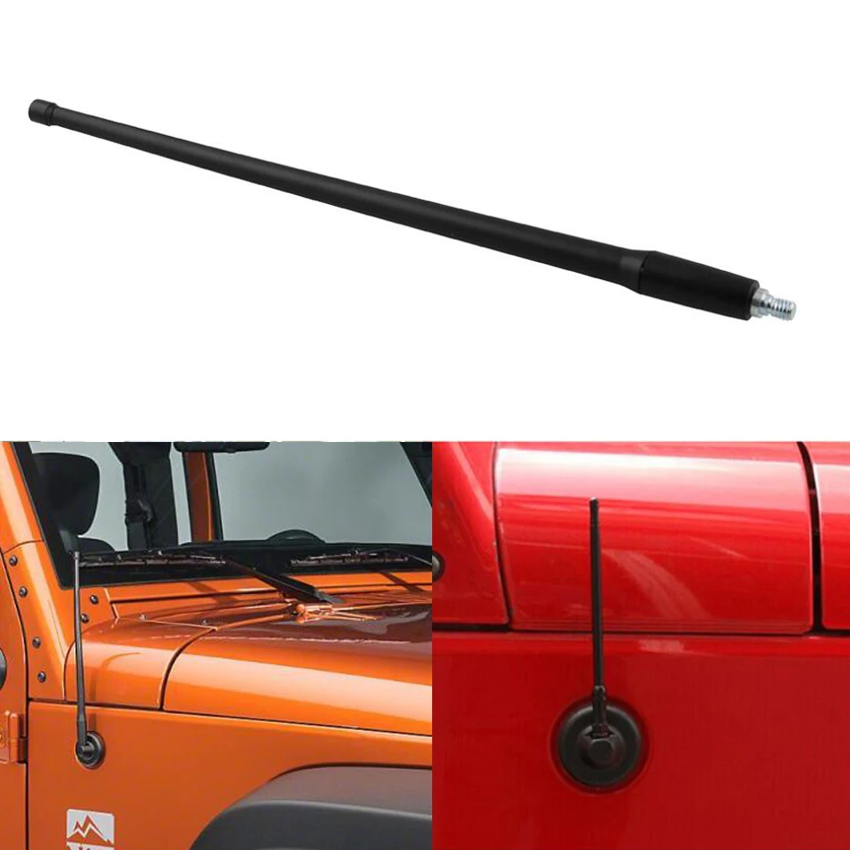 13 дюймов Автомобильный FM авто радио антенна усилитель Сигнала Антенна для Jeep