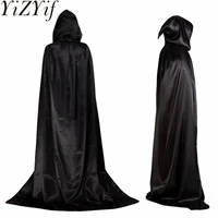 carnival halloween grim reaper cloak cape women men cosplay wizard devil cloak escape room vampires grim reaper party costumes