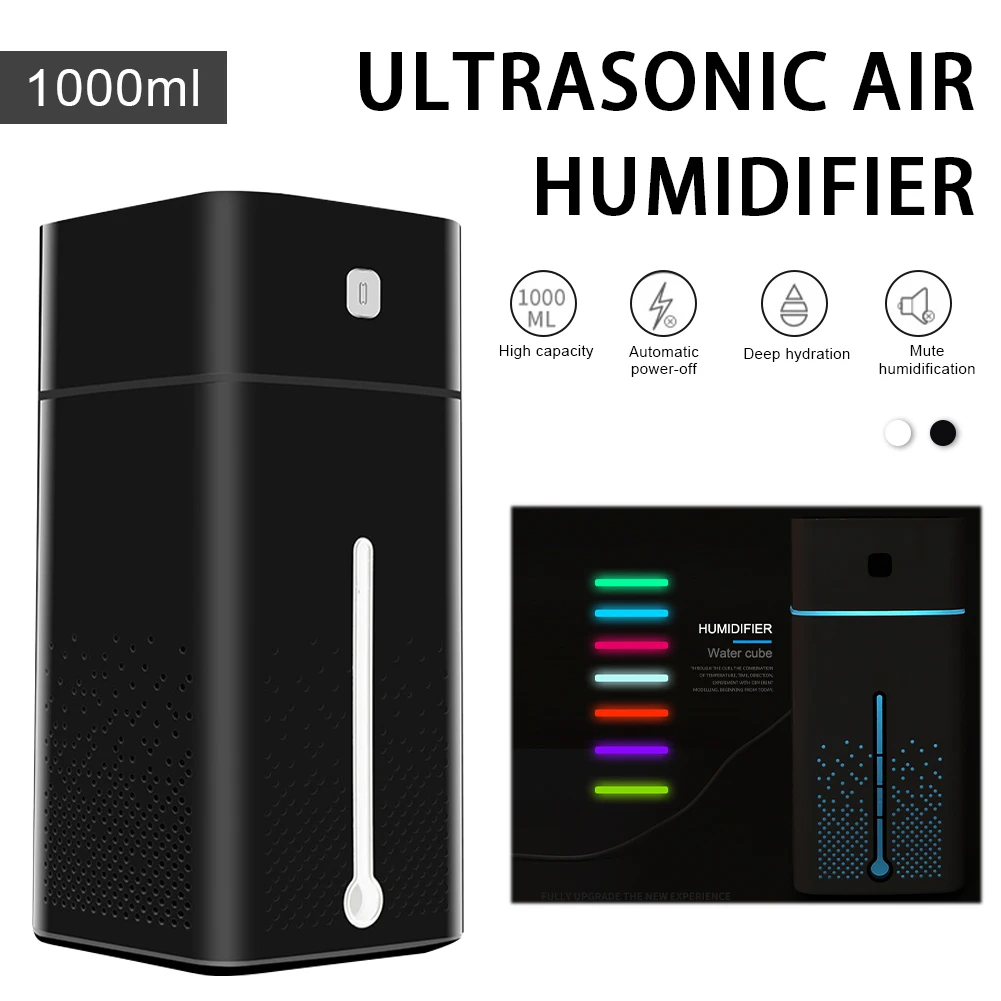 

Air Humidifier Smart Ultrasonic Cool Mist Aroma Diffuser for Office Car umidificador Mist Maker Fogger