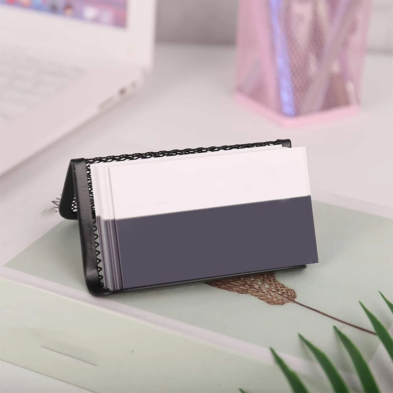 Металлический Сетчатый бизнес держатель для карт настольного офиса