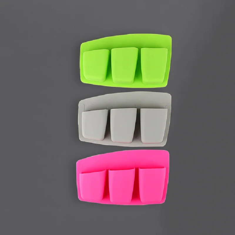 Домашняя настенная присоска пластиковая стойка для хранения косметики