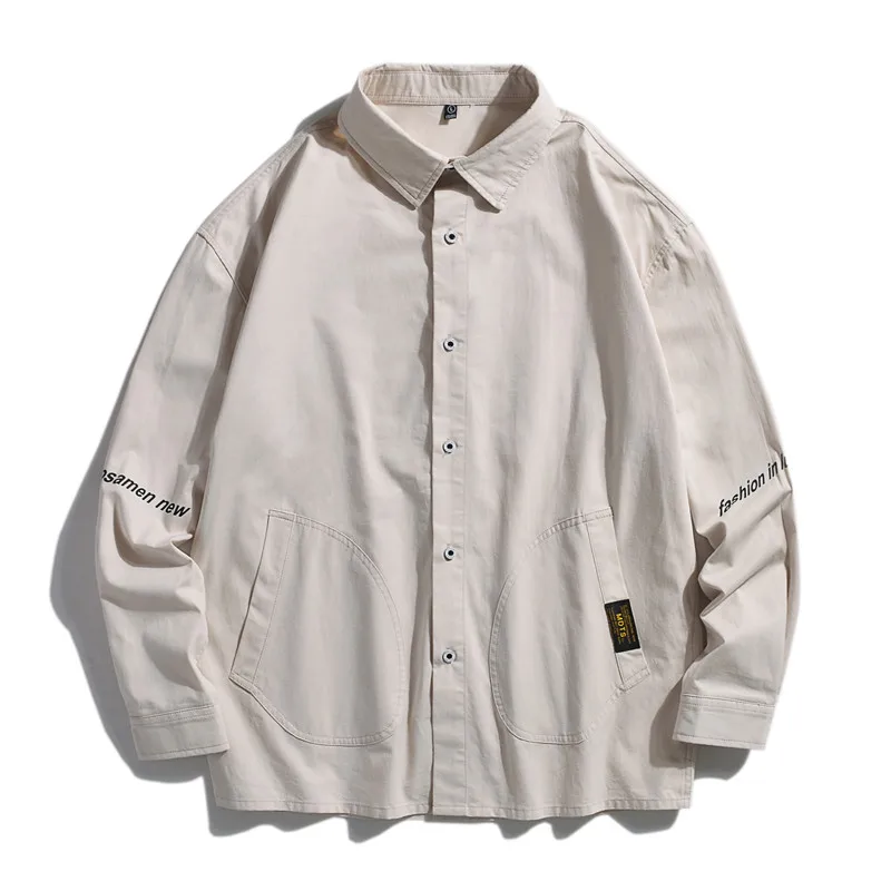 Для мужчин хлопковая футболка для мальчиков с длинным рукавом рубашки