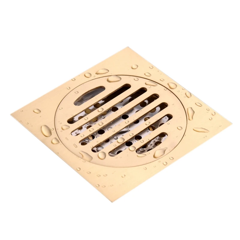 Одиночный/двойного назначения квадратный напольный сливной фильтр дезодорант