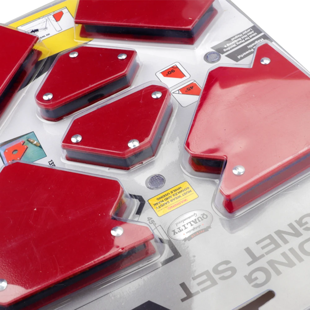 

Welding Positioner 6PCS Magnetic Welding Triangulation Positioner Without Switch Multi Specification Welding Accessories