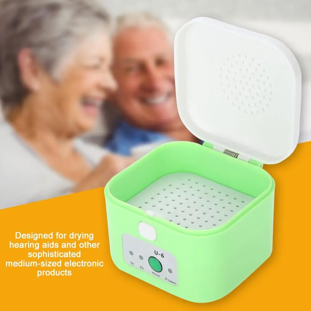 

USB Electric Hearing Aid Drying Box High Quality Electronic Products Dehumidification Moisture Proof Hearing Aid Dryer Care Tool