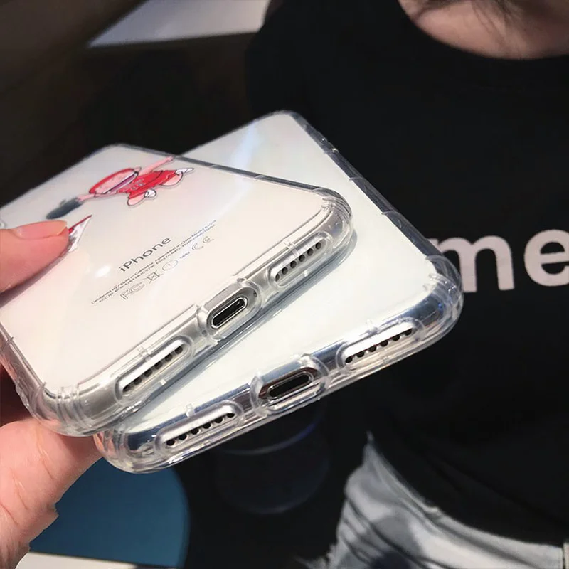Милый мультяшный чехол Slam dunk с аниме для iPhone Xr XS Max 6 6S 7 8 Plus X противоударный