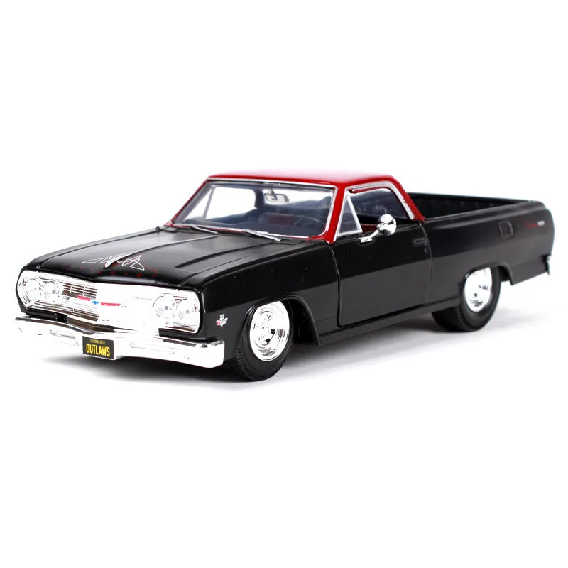 Изысканный подарок 1:24 1965 Chevrolet EL CAMINO модель автомобиля из сплава имитация литья