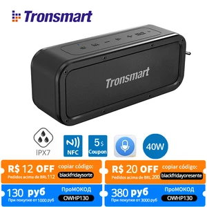 Bluetooth-Колонка Tronsmart Force портативная, 40 Вт, IPX7, NFC