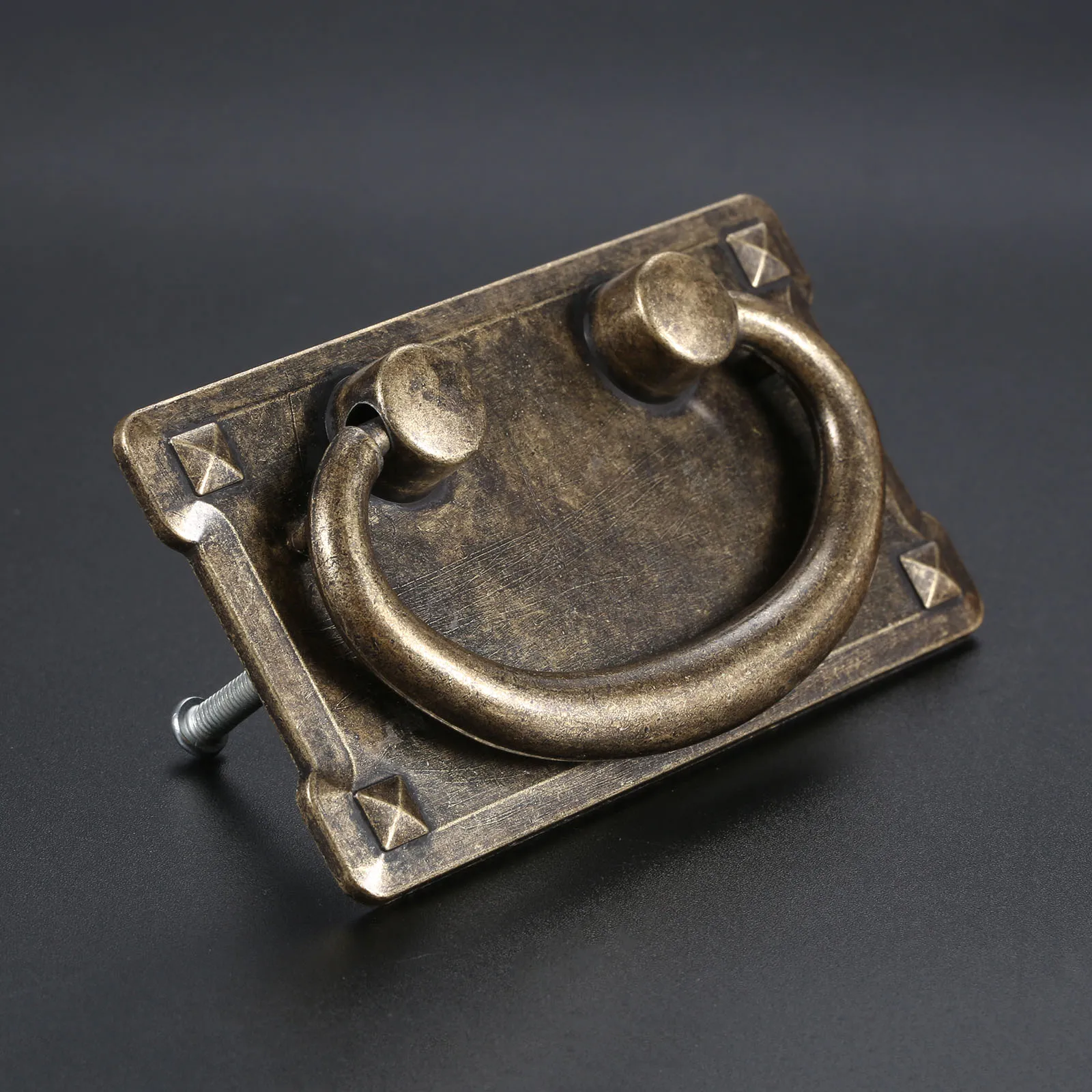 Прочный античный шкаф шкафчик плоская ручка ящик ретро европейская античная