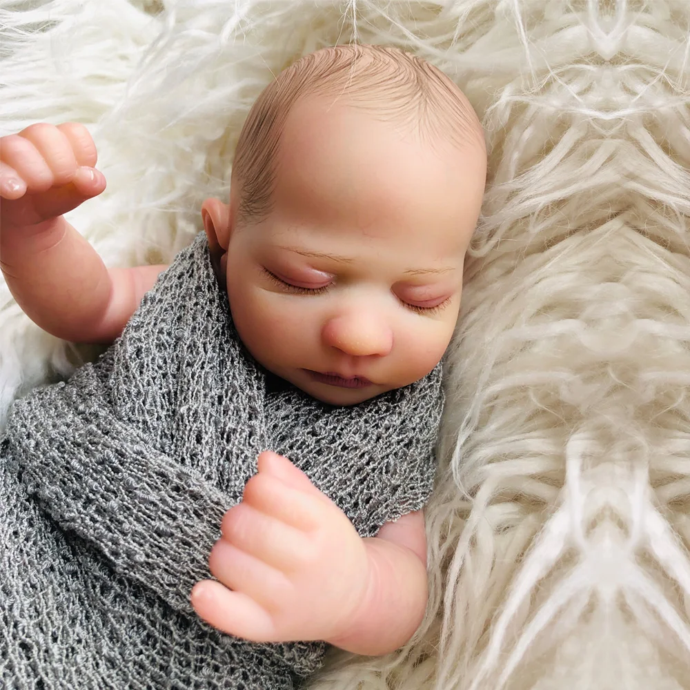 NPK Reborn baby Doll богатая картина Bebe reborn baby dolls Милая Реалистичная игрушка bonecas для девочек Подарки на день рождения
