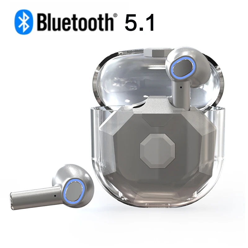 

TWS-стереонаушники с поддержкой Bluetooth 5,1 и зарядным футляром