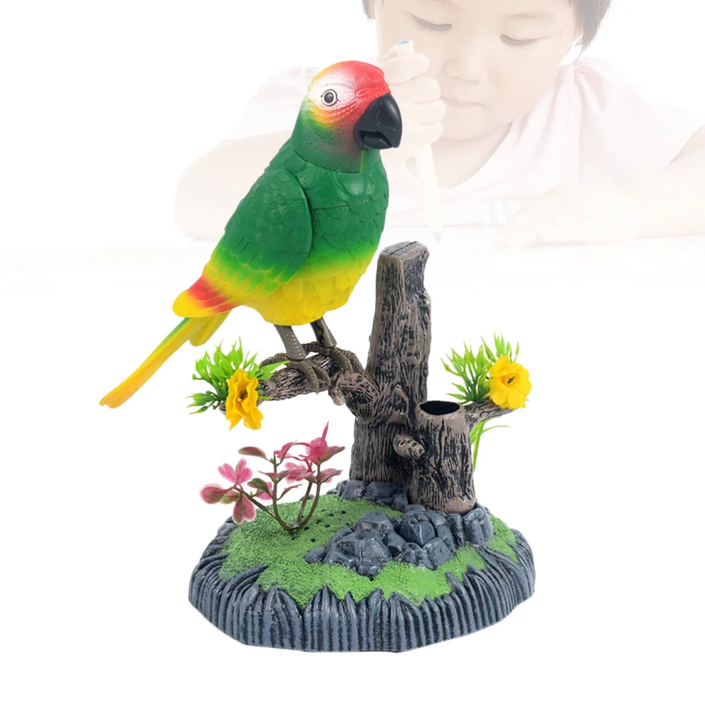 Chirping Bird Sparrow датчик движения Рождественское украшение настоящие пение звуки