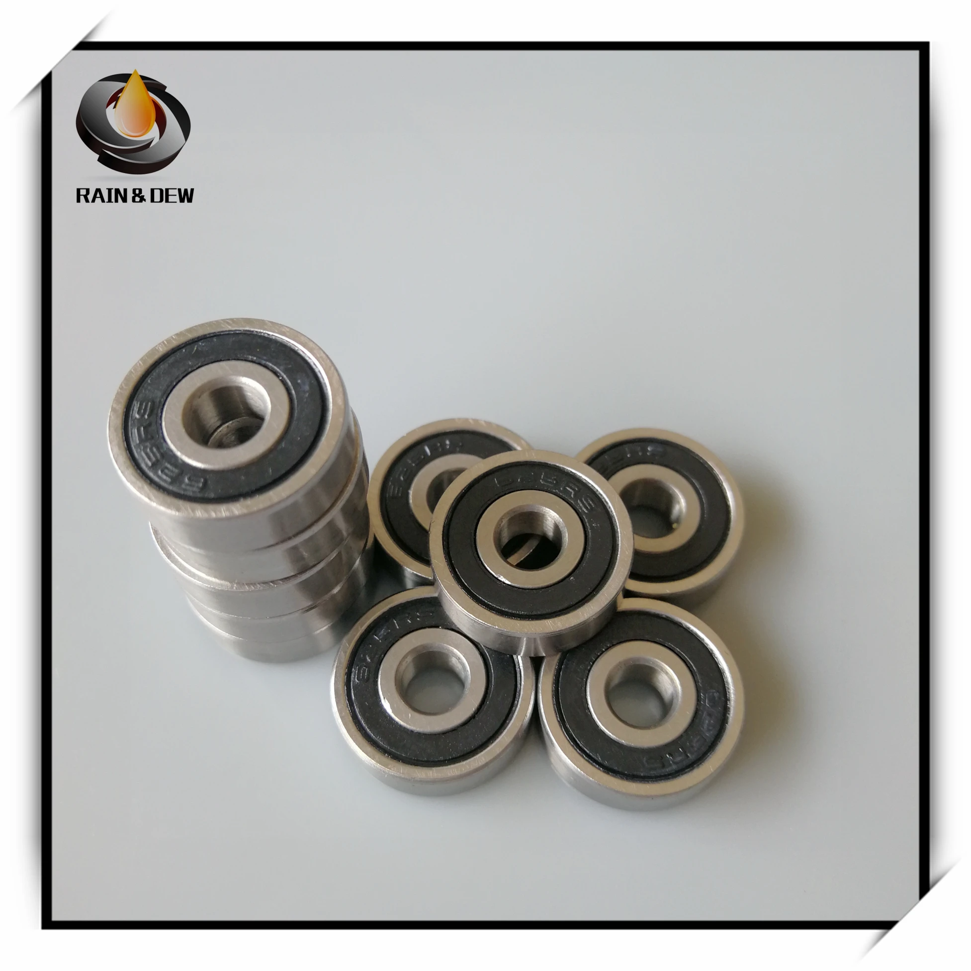 10 шт. 625RS подшипник ABEC-7 5*16*5 мм миниатюрный герметичный 625-2RS упорные шариковые подшипники 625 2RS для VORON Mobius 2/3 3D-принтеры