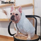 Светоотражающая куртка для собаки, пальто, зимняя теплая одежда, свитер с капюшоном, одежда для маленьких средних собак, французский бульдог, мопс, чихуахуа, LDC29