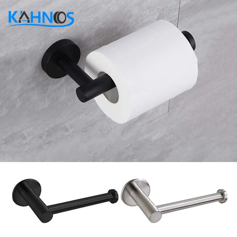 

Toilet Paper Holder Wall Mount Stainless Steel self adhesive Holder For Toilet Paper Holders Bathroom Accessories