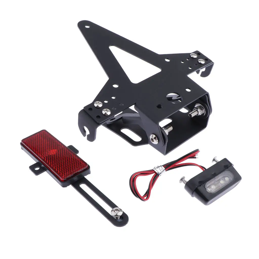 

Aluminum Fender Kit w/ LED Brake Tail Light Fit for Yamaha TDM 850 900 (Red)