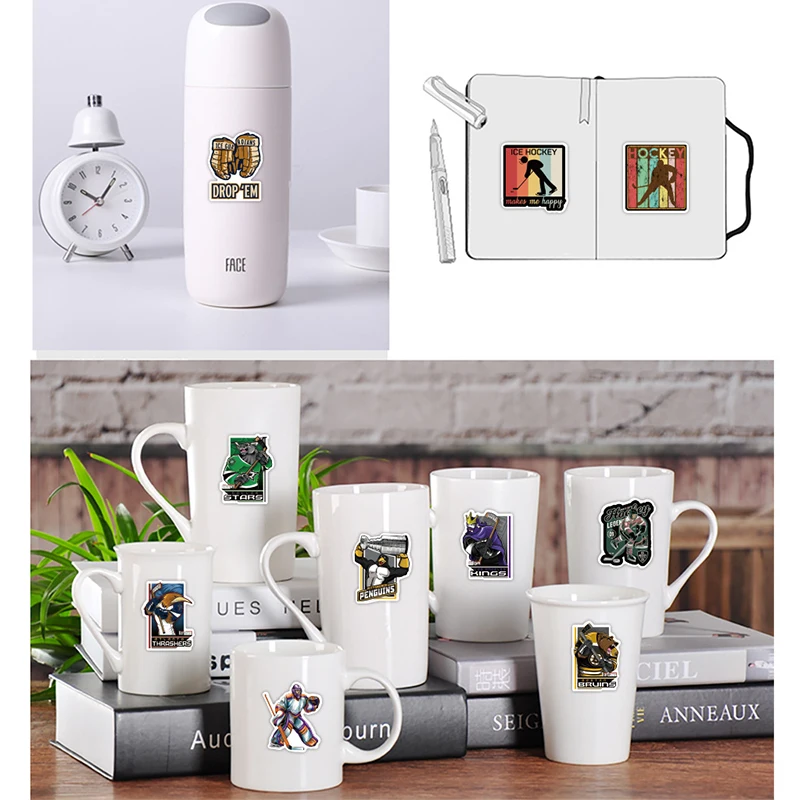 10/30/50 шт. водонепроницаемые Стикеры для хоккея | Игрушки и хобби