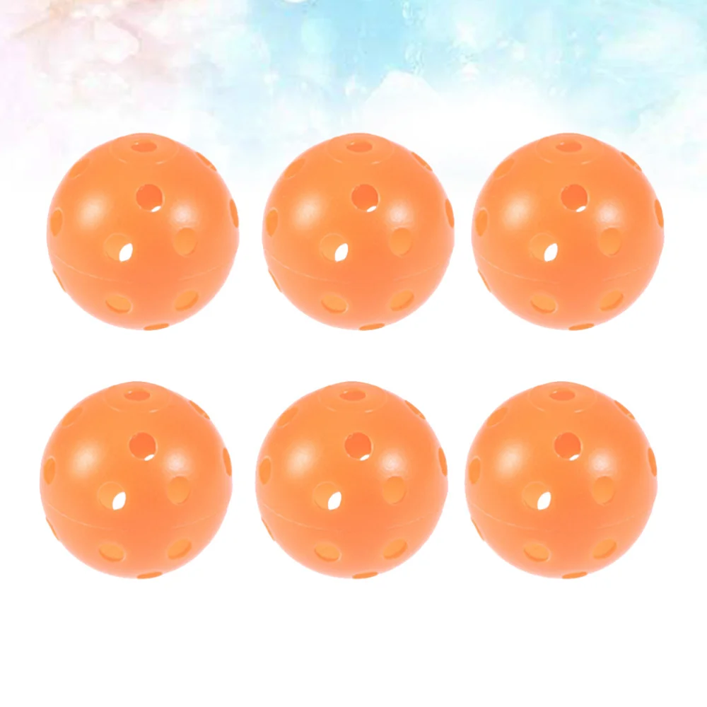 

6PCS Balls Sets for Indoor and Outdoor Courts (Orange)