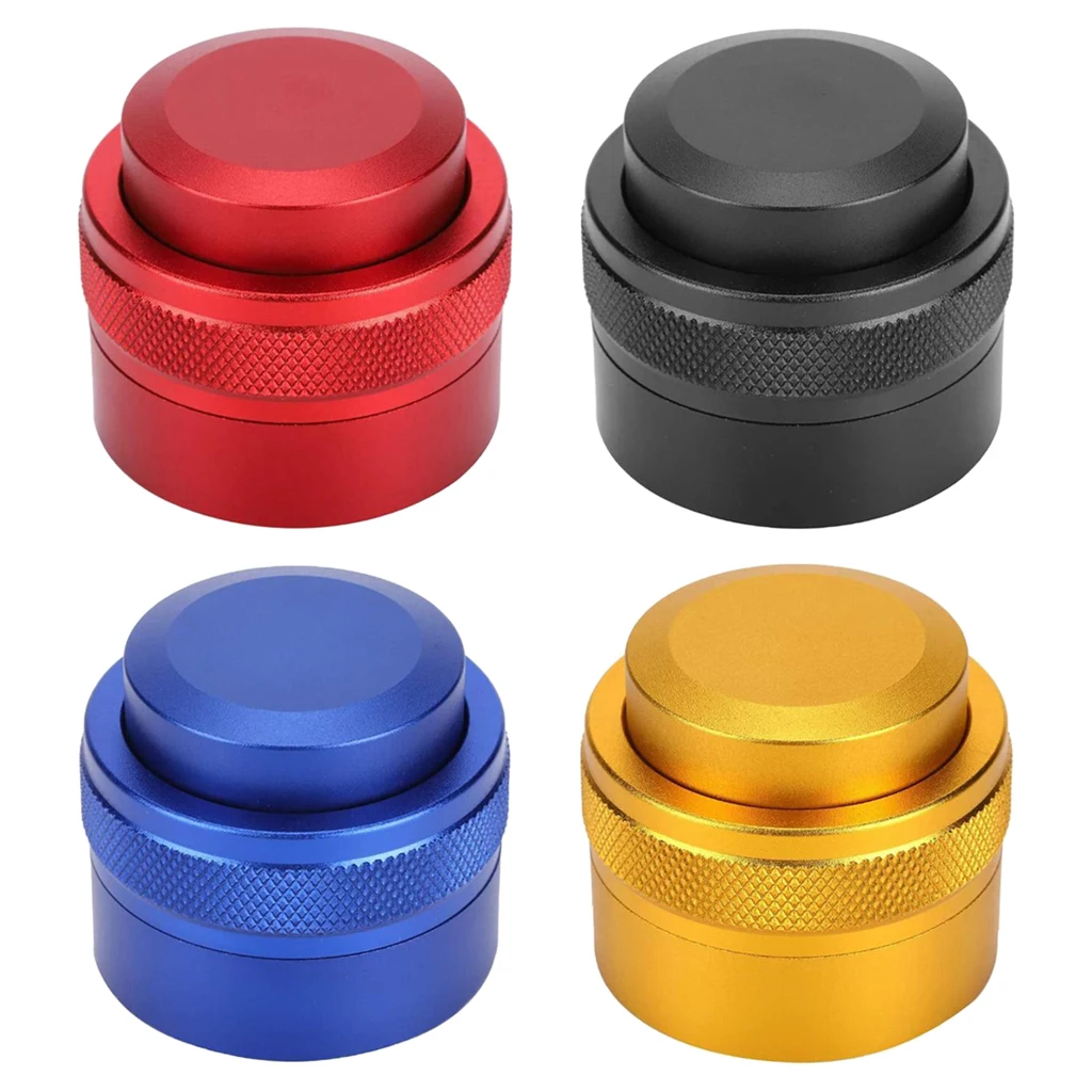 

51mm Stainless Steel Coffee Distributor, Coffee Tamper, Espresso Powder Hammer Adjustable for Kitchen Office Accessory