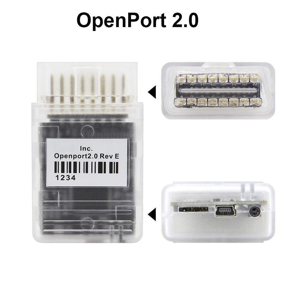 Openport 2 0 ECU FLASH open port автоматическая Настройка чипа OBD OBD2 автомобильный