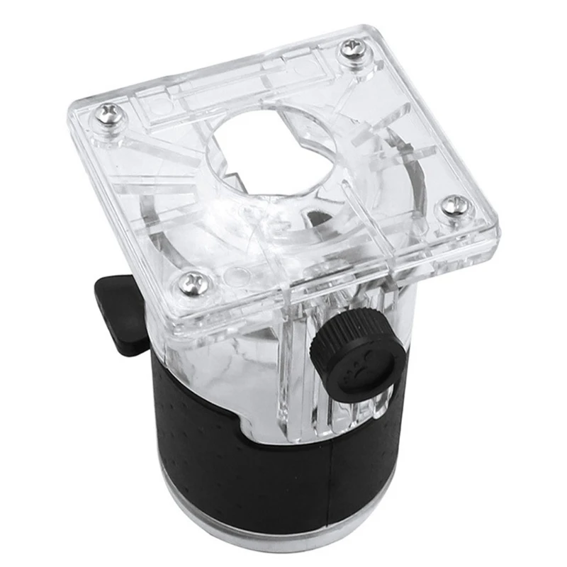 

Прочный триммер для деревообработки, роутер с прозрачной пластиковой основой, электроинструмент, защитный аксессуар, ручные инструменты