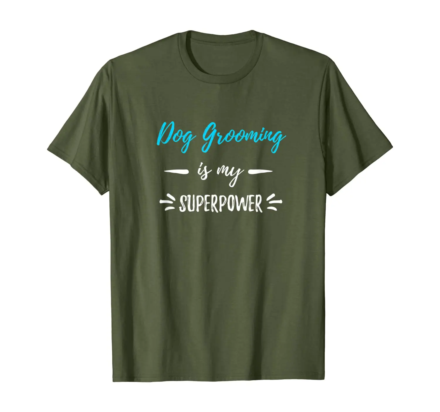 

Dog Grooming Is My Superpower T-Shirt Funny Dog Groomer Gift