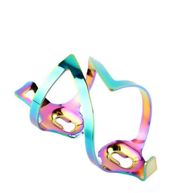

Aluminum Alloy Bottle Cage Lightweight And Durable Bottle Cage Road Bike Mountain Bike Bottle Cage Outdoor Riding Equipment