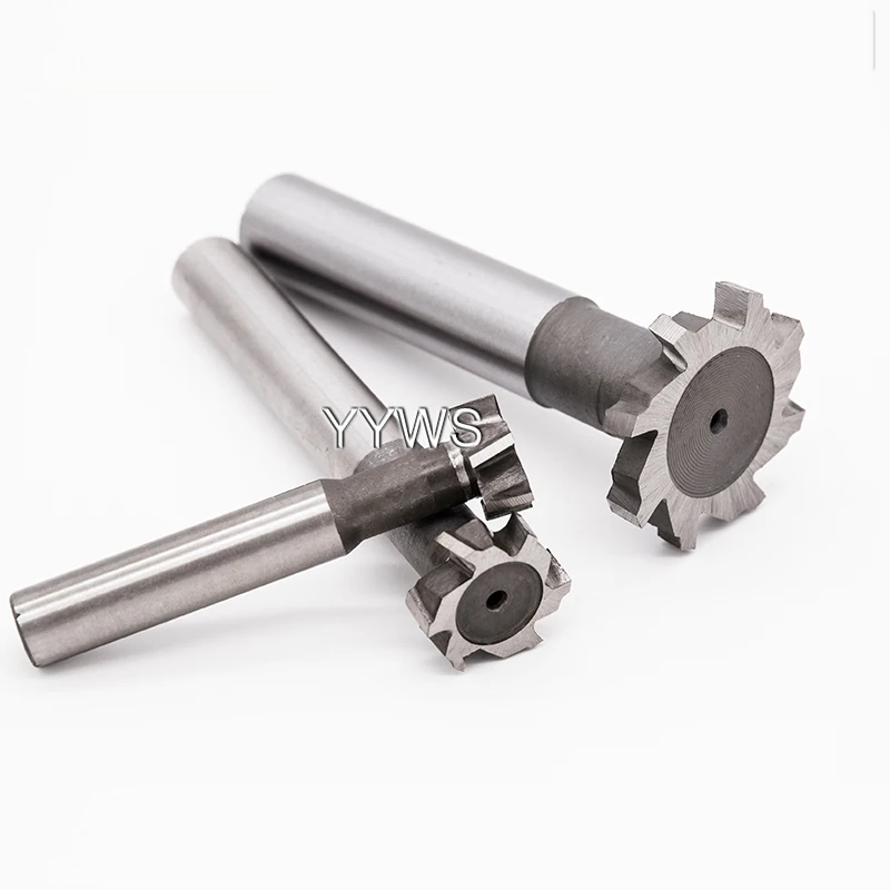 Торцевая фреза из быстрорежущей стали с Т образным пазом диаметр 12 мм/14 мм/16/18 мм