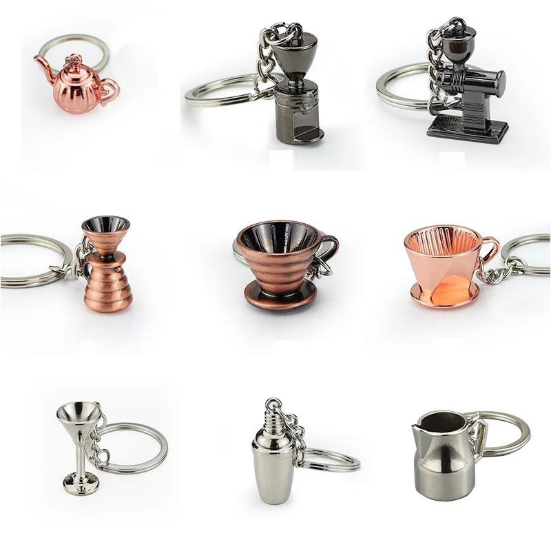 Новые мини милые Креативные брелки для кухни посуда брелок DIY кофе кухонные