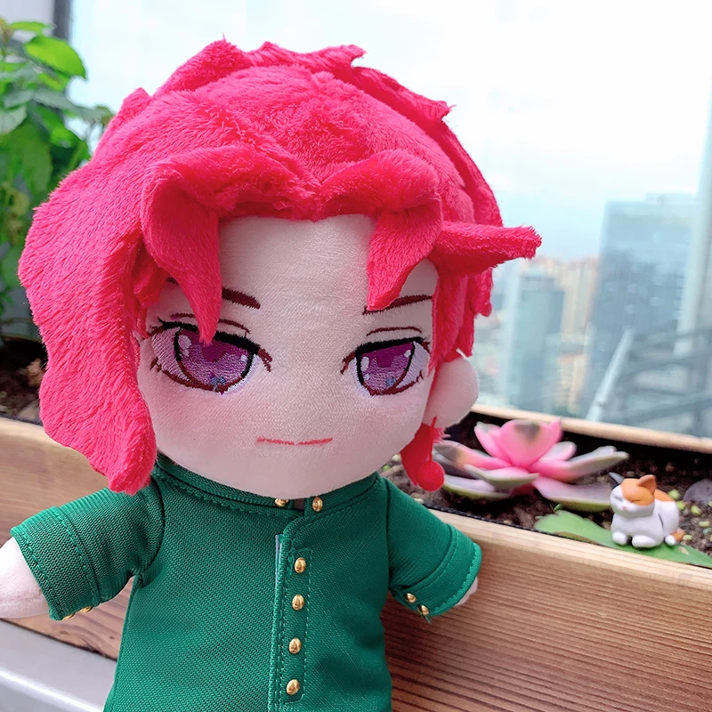 

JoJo's Bizarre Adventure Plush Doll Clothes Changeable JOJO Plushie Japan Anime Kakyoin Noriaki Cosplay Merch Cartoon Figure 20c