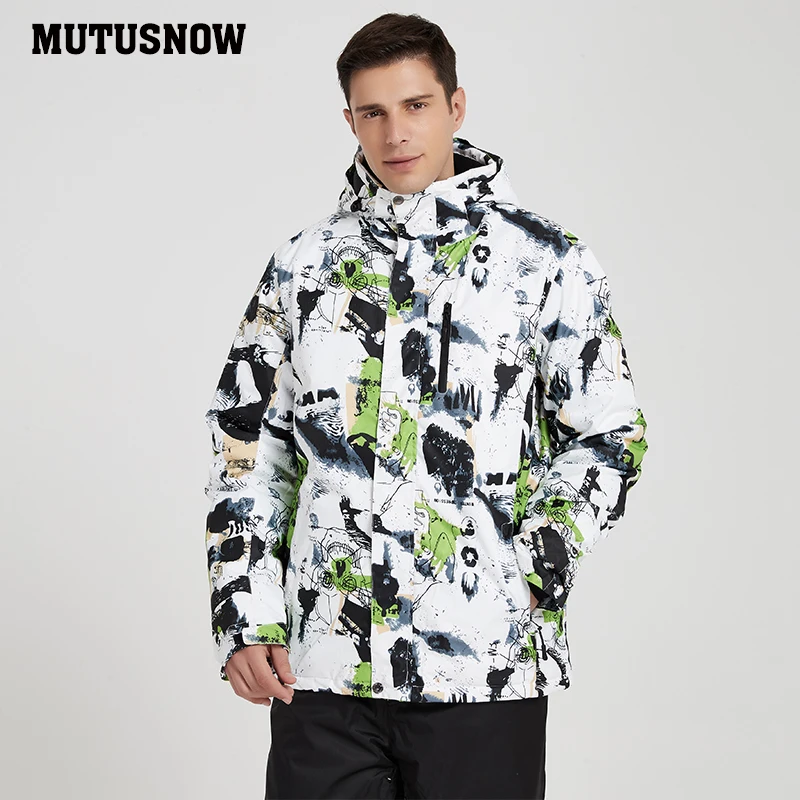 Зимняя Лыжная куртка Мужская спортивная мужская одежда водонепроницаемое