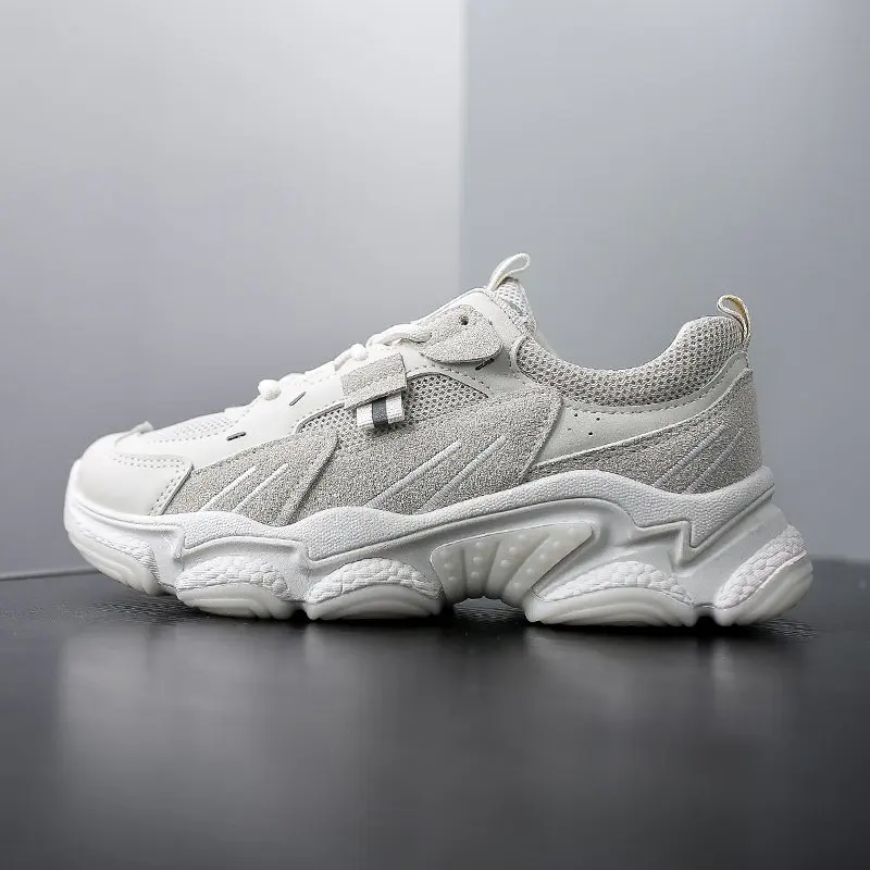 Женские кроссовки на массивной платформе Вулканизированная подошва сохраняющие