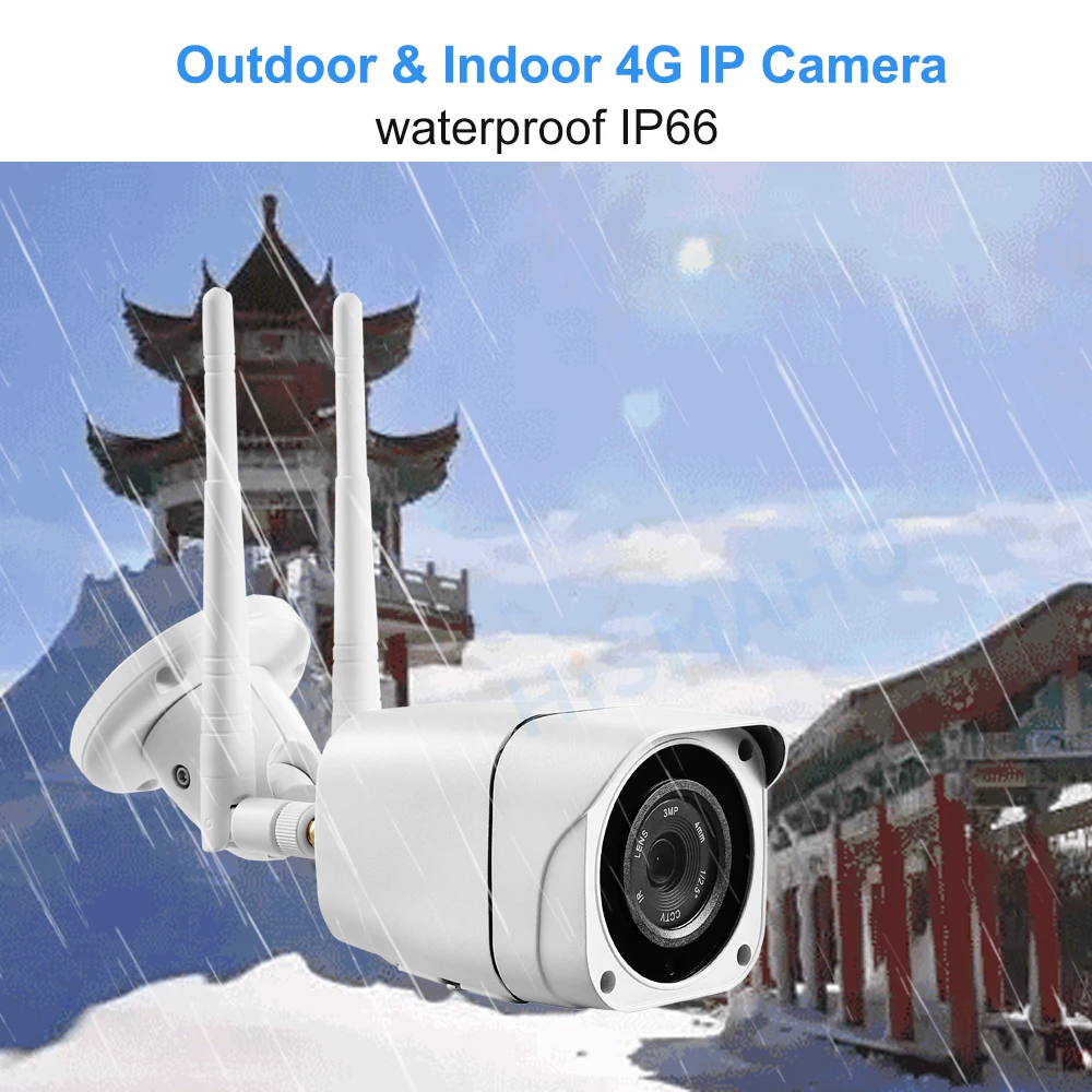 

4G 1080P Wifi IP Camera 3G SIM Card Outdoor Wireless Security Surveillance CCTV Bullet Camera Mini HD Waterproof P2P SD Card