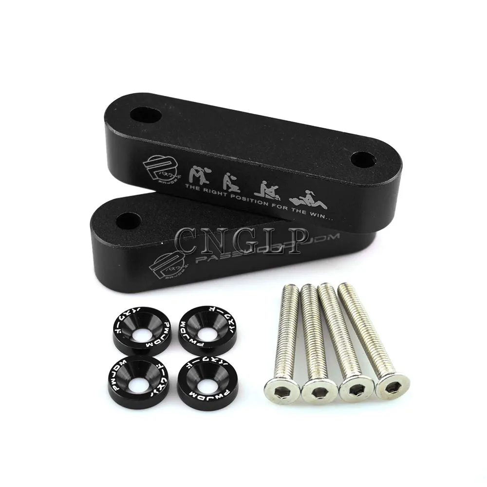 Алюминиевые гоночные автомобили JDM Заготовка капота вентиляционные распорки 4