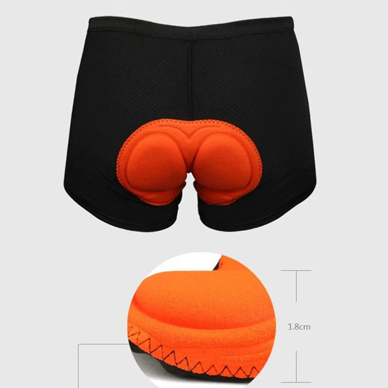 

New Black Bicycle Cycling Pants Cosplay Sponge Gel 3D Padded Comfortable Underwear Unisex Bike Short Pants Cycling Shorts