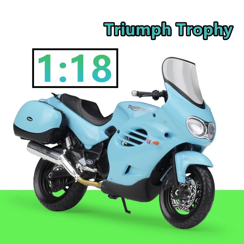 Прозрачный WELLY 1:18 HONDA Hornet литая под давлением модель мотоцикла из сплава игрушка для детей подарок на день рождения коллекция игрушек - Цвет: Прозрачный