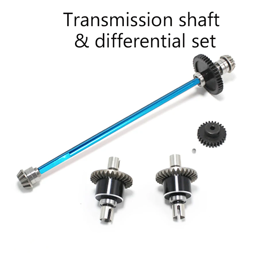 Blue Metal 144001 Upgrade Parts WLtoys 1:14 RC Car Tires Swing Arm C Seat Combiner Steering Cup Rear Wheel Drive Shaft | Игрушки и хобби