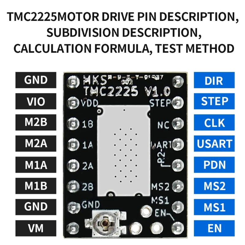 TMC2225 2225 Module Stepper Motor Driver Controller StepStick 3D Printer Parts canon printer print head