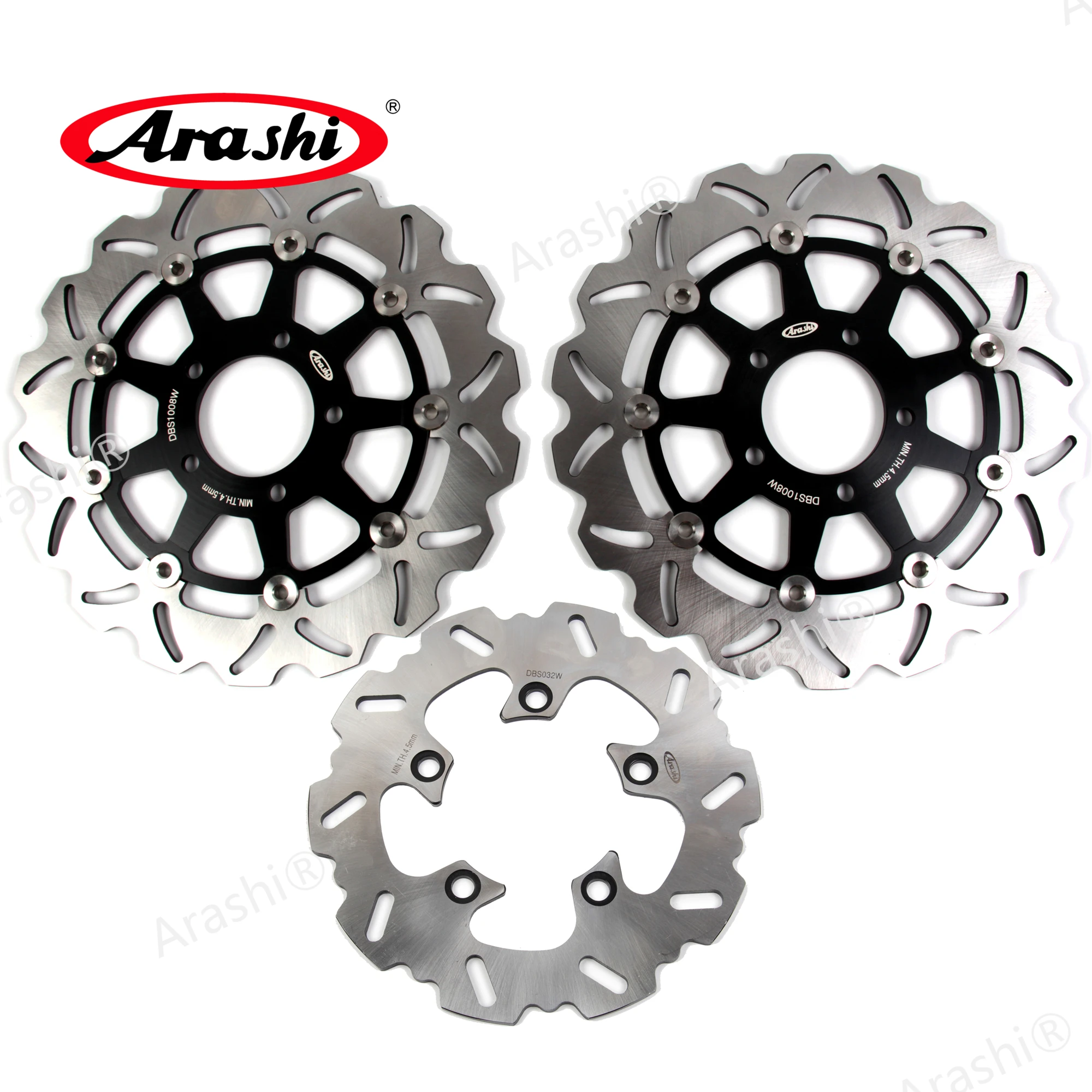 Передние и задние тормозные диски ARASHI CNC для SUZUKI SV1000 SV1000S 2003 2007 SV 1000 S 2004 2005 2006