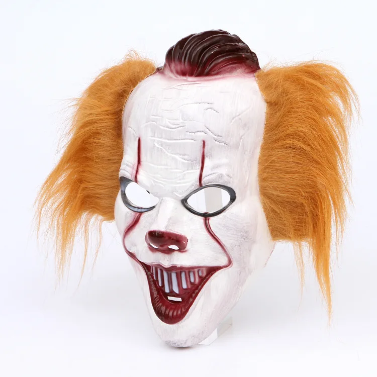 Новинка 2020 маска Стивена Кинга It 2 клоуна Pennywise ужасная для косплея на Хэллоуин