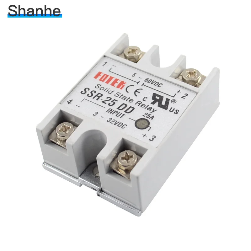 SSR 25DA SS 25DD производитель 25A ssr твердотельные реле 25AA вход 80 250VAC выход 24 380VAC|solid state