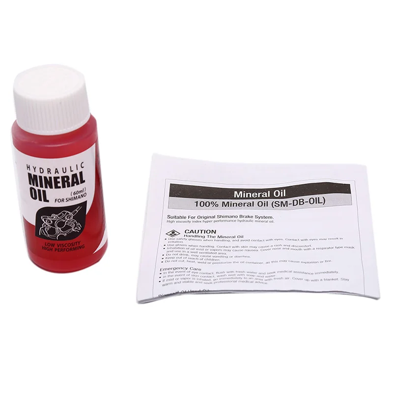Велосипедная тормозная система с минеральным маслом 60 мл жидкость велосипедные