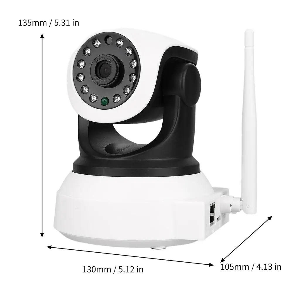 

DID-901FH One Million 720P HD Wireless Network Camera Wi-Fi Home Monitor Camera with Smartphone Alerts and App Set-up