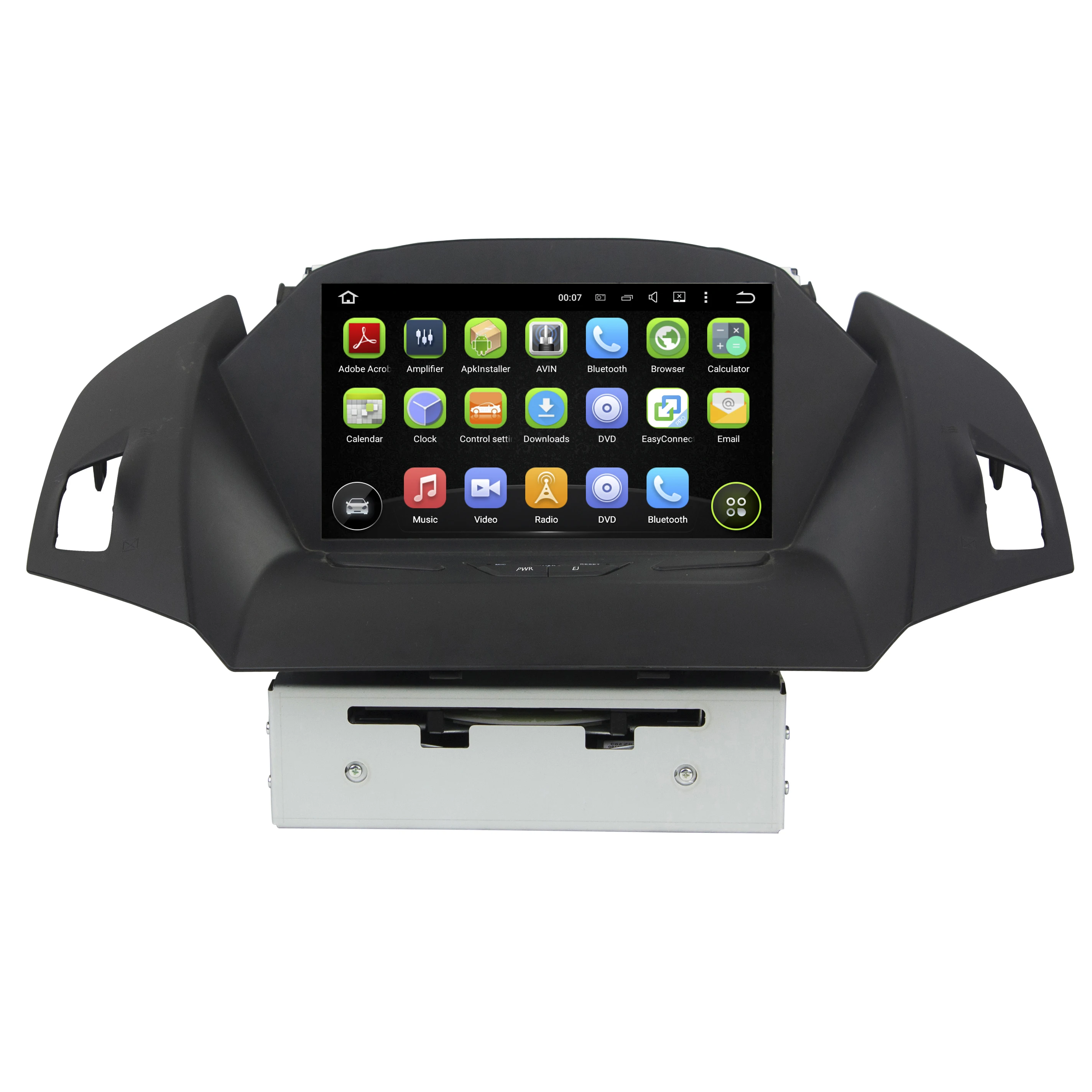 Автомобильный DVD-плеер PX6 плеер на Android 9 0 с восьмиядерным процессором 4 Гб ОЗУ 64