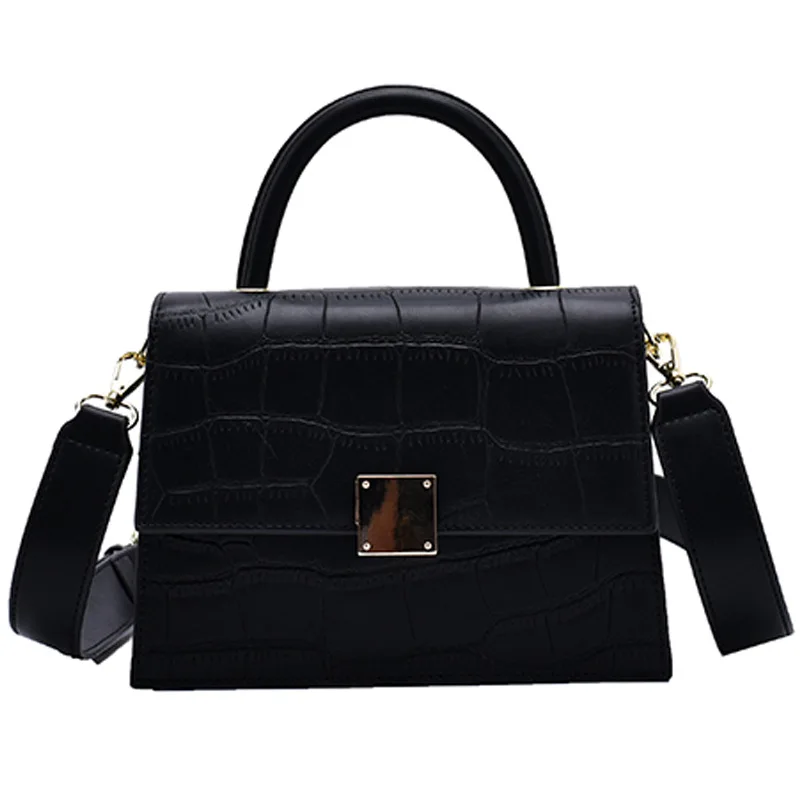 

High-quality Stone Pattern Small Bag Female 2020 New Fashion Net Red Ladies All-match Cross-body Portable Small Square Bag